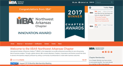 Desktop Screenshot of northwestarkansas.iiba.org