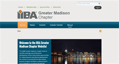 Desktop Screenshot of madison.iiba.org