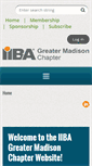 Mobile Screenshot of madison.iiba.org