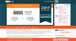 Desktop Screenshot of hawaii.iiba.org