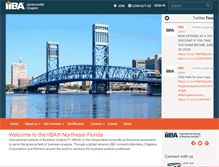 Tablet Screenshot of jacksonville.iiba.org