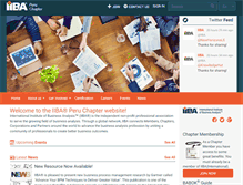 Tablet Screenshot of limape.iiba.org