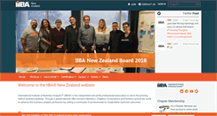 Desktop Screenshot of newzealand.iiba.org