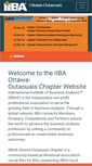 Mobile Screenshot of ottawa-outaouais.iiba.org