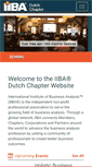 Mobile Screenshot of dutch.iiba.org