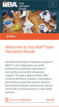 Mobile Screenshot of hamptonroads.iiba.org