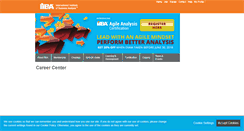Desktop Screenshot of careercentre.iiba.org